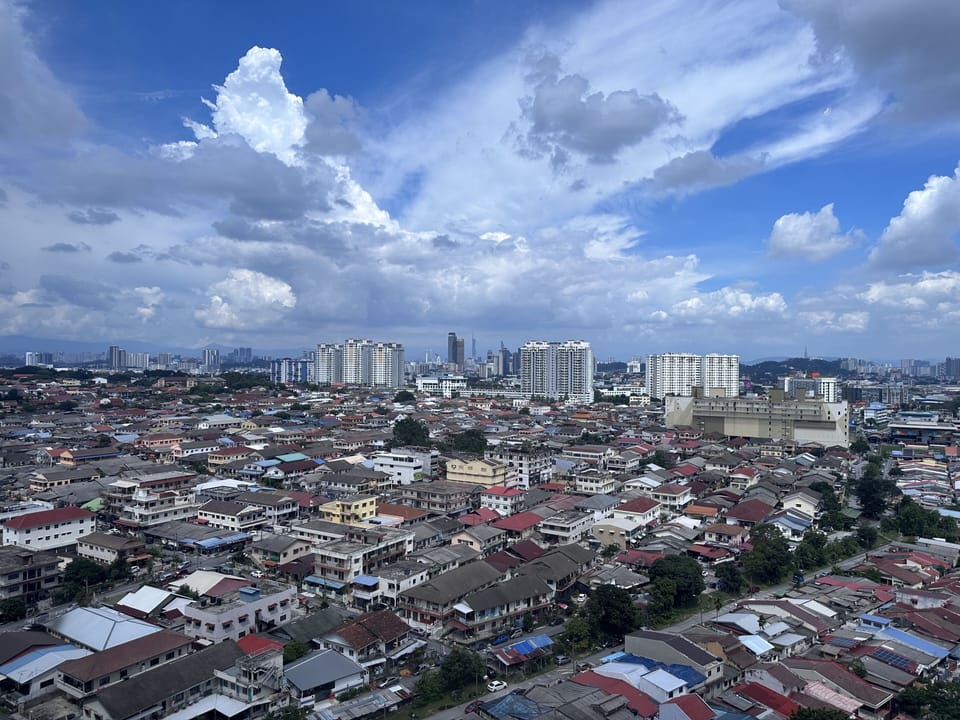 City view from property