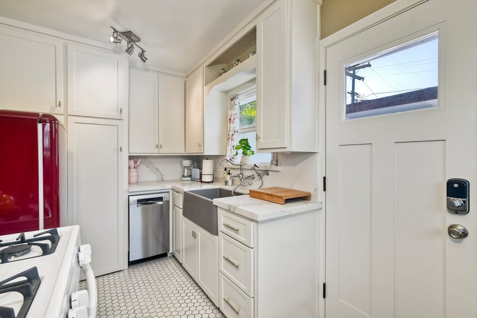 Newly remodeled kitchen