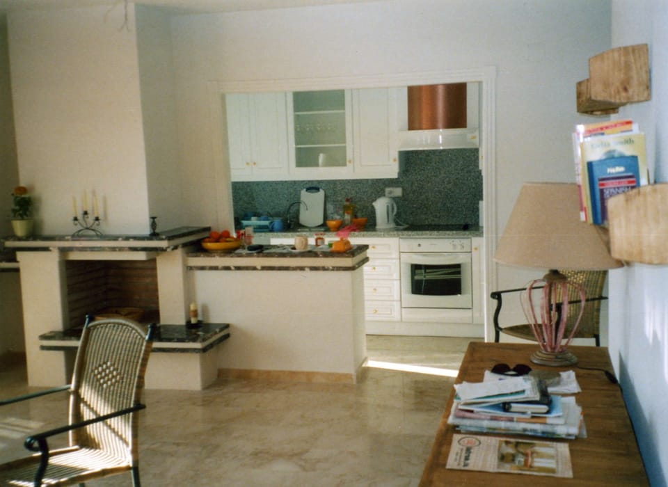 Kitchen and part of Living Room