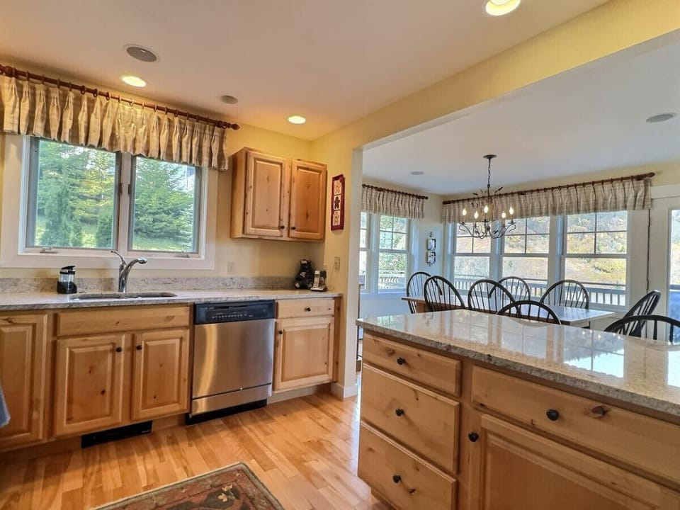 Plenty of counter top space, and updated appliances.