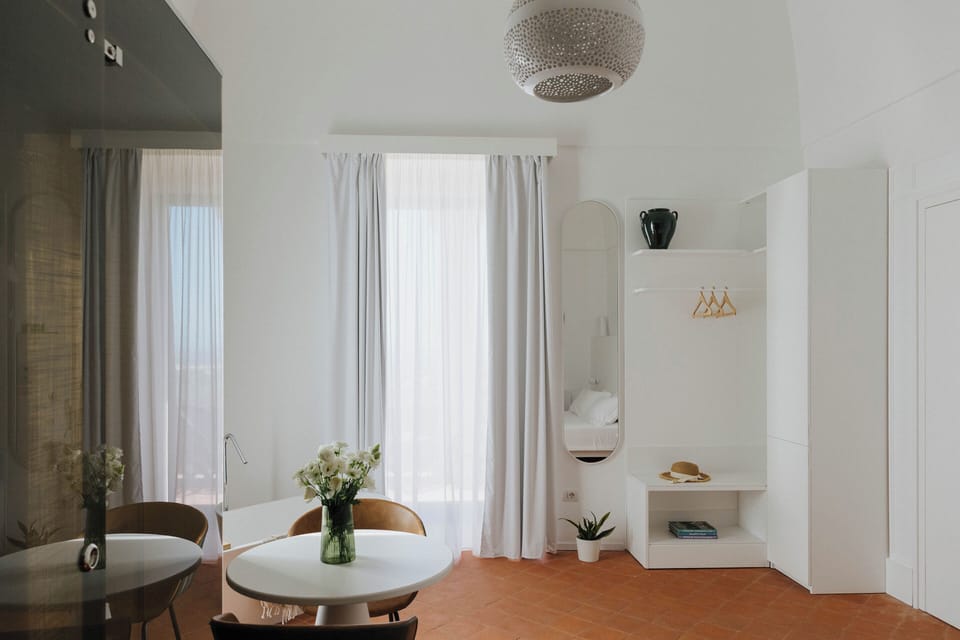 Deluxe Room, 1 King Bed, Balcony, Tower | Egyptian cotton sheets, premium bedding, down comforters