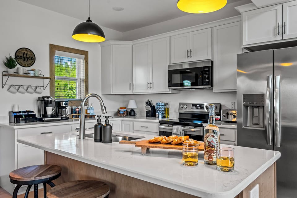 A Perfect place to lay out your party spread.  Ask about our Concierge Services