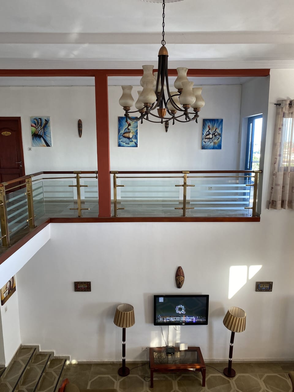 64-inch LED TV with digital channels