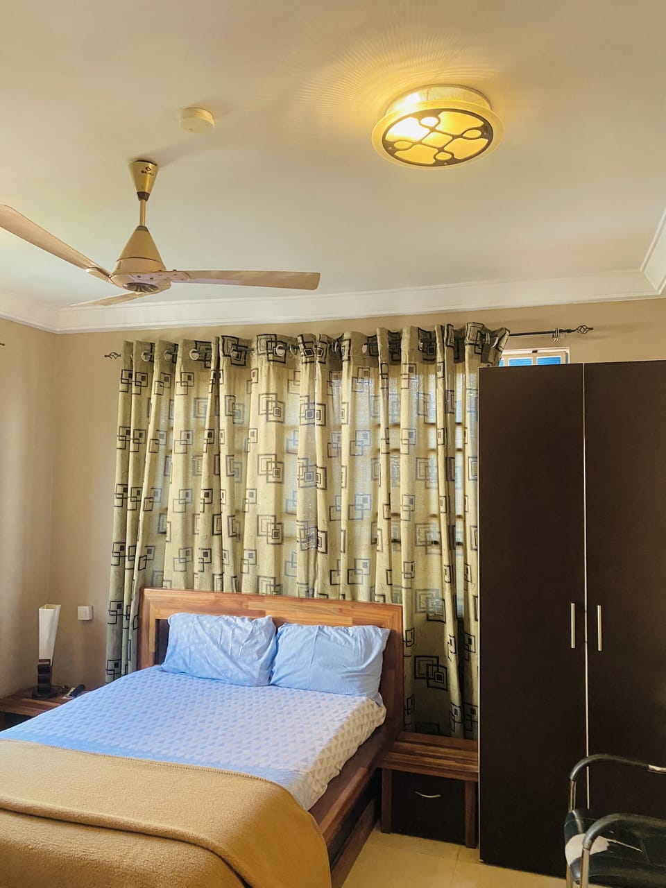 Standard Apartment | Down comforters, memory foam beds, desk, laptop workspace