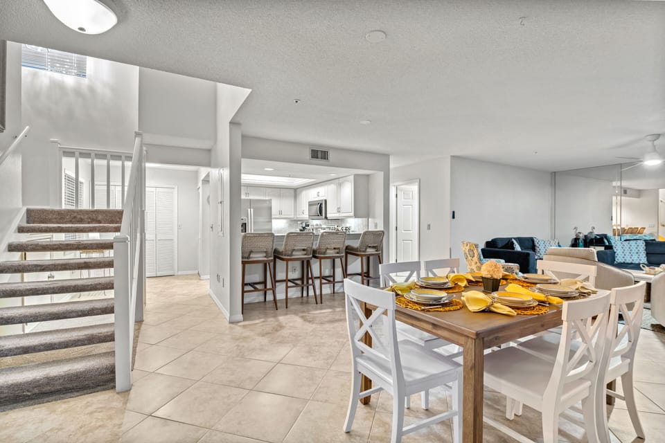 Dining areas.