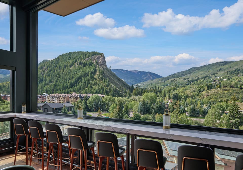 Dine with a view.