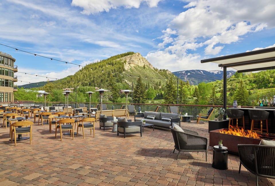 Communal outdoor areas.