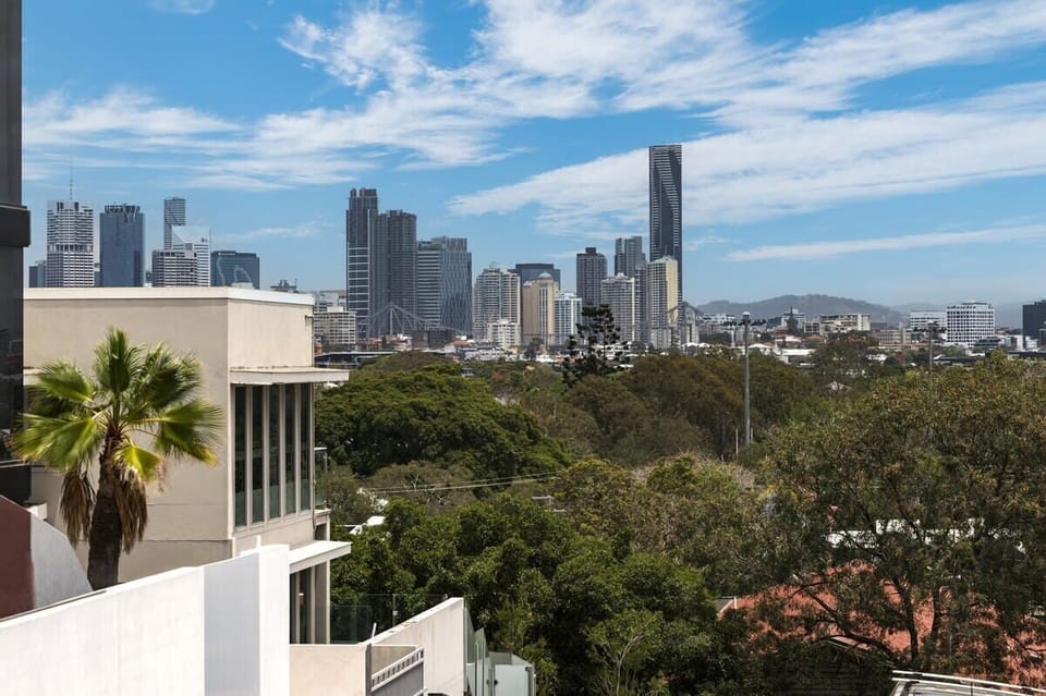 The view from the master bedroom