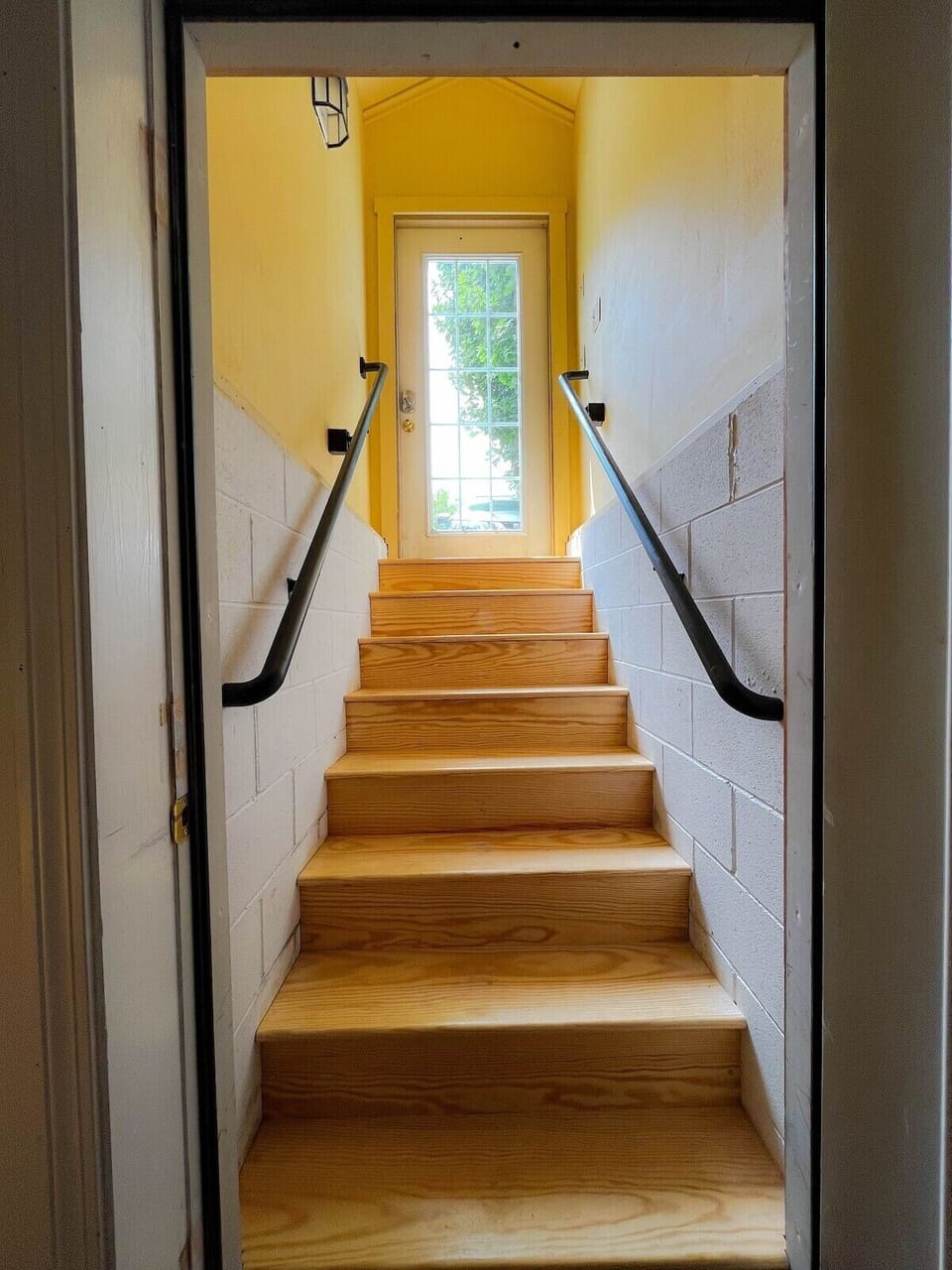 Private entryway into the apartment