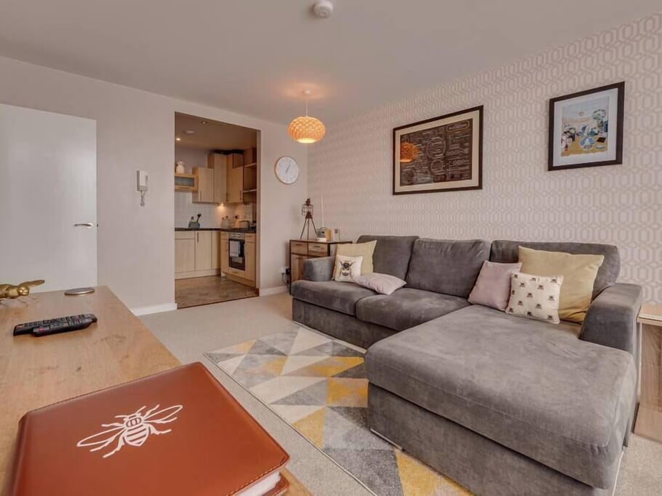 Dine in comfort with a view from the balcony or stream Netflix on the smart TV