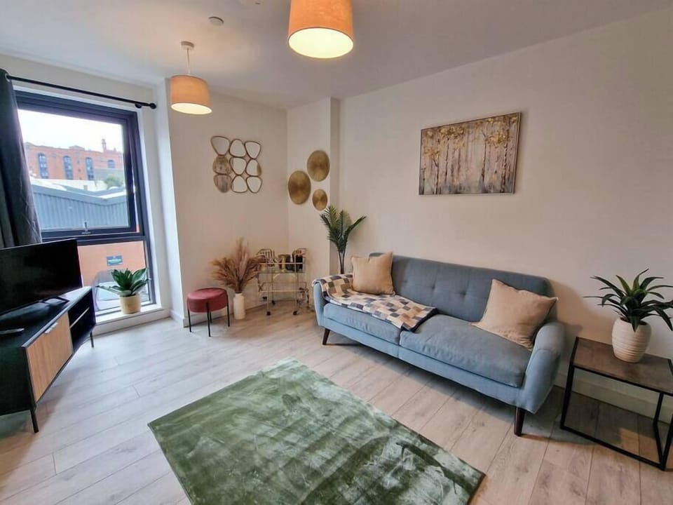 Kick back in a super stylish living space designed for comfort and relaxation