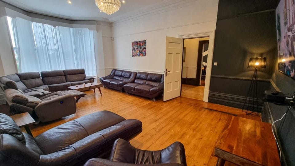 Sink into the leather sofas and unwind after a day exploring Manchester or celebrating together