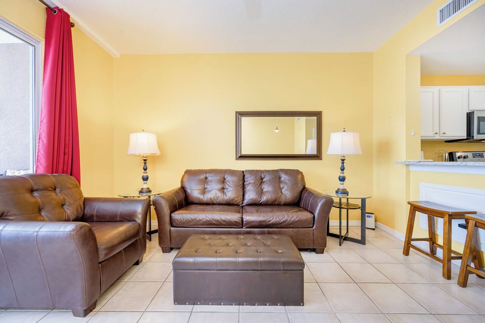 Plenty of seating for everyone in this cozy living room