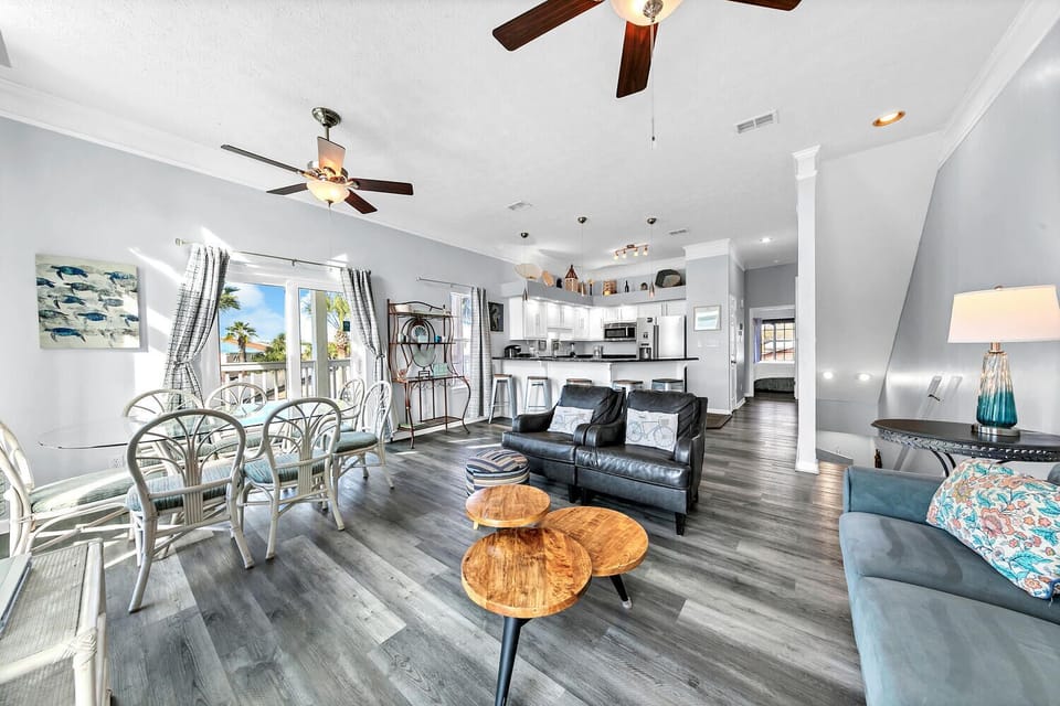 Spacious and open living room