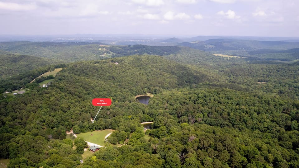 Panoramic views with trails, lakes, and outdoor adventures just minutes away