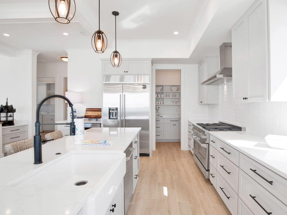 House, Multiple Beds, Patio, Ocean View (#8) | Private kitchen | Coffee/tea maker, fridge, microwave, oven