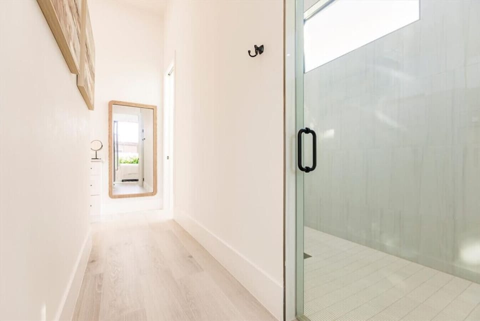 Master Bathroom with Rainfall Shower.