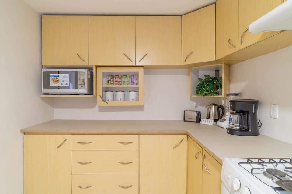 Stock the cabinets with groceries