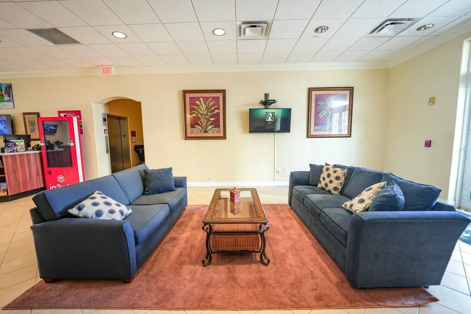 Hotel lobby