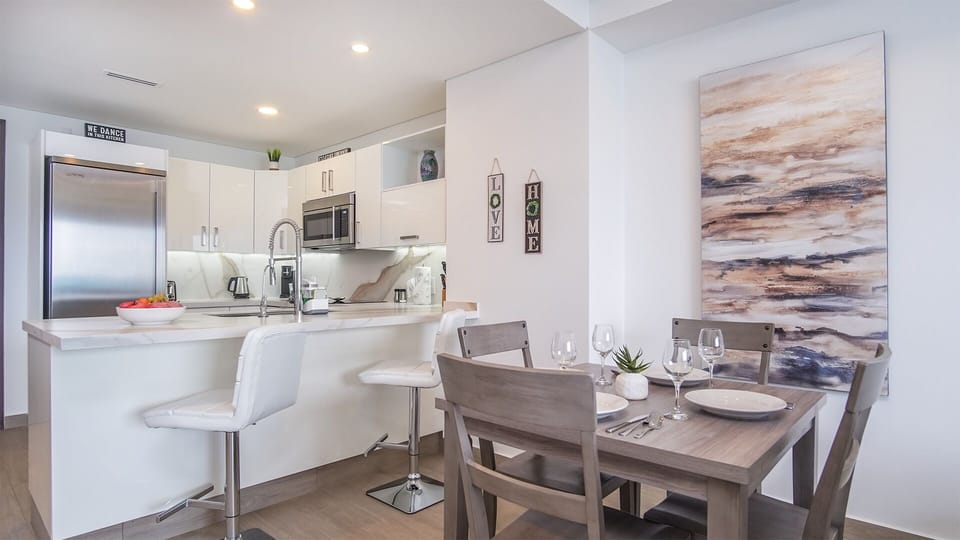 Open floor plan.