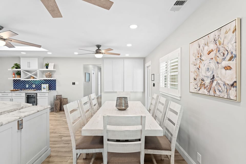 dining table seats eight