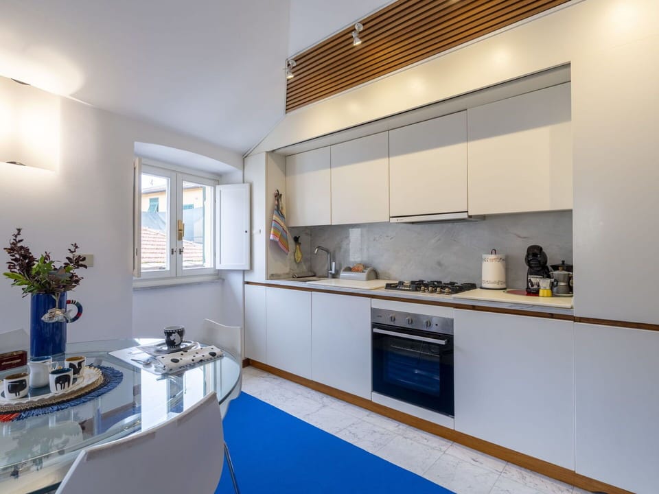 Cabinetry, Furniture, Countertop, Plant, Kitchen Appliance, Kitchen Stove, Kitchen, Houseplant, Window, Interior Design