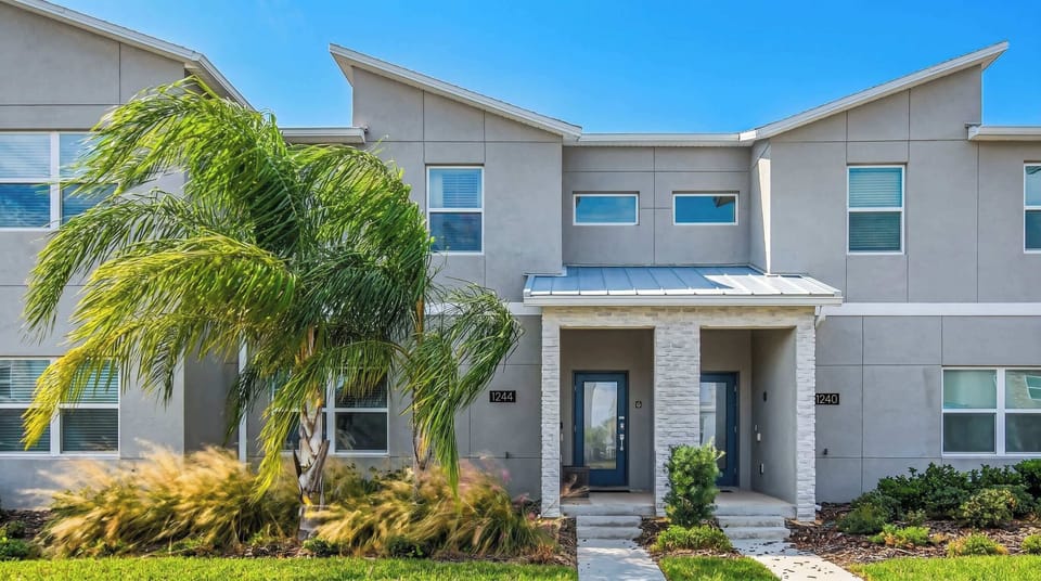Sleek and modern home, featuring contemporary design and amenities for a stylish and comfortable living experience