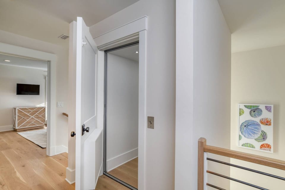 Enjoy the use of an elevator to get from floor to floor.
