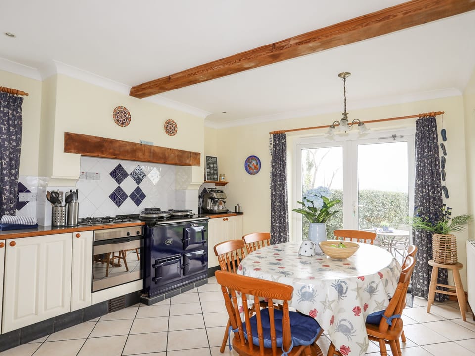 Fridge, dishwasher, electric kettle, toaster