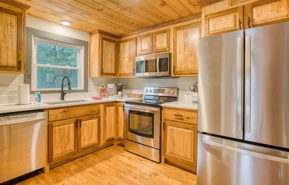 Fully equipped kitchen