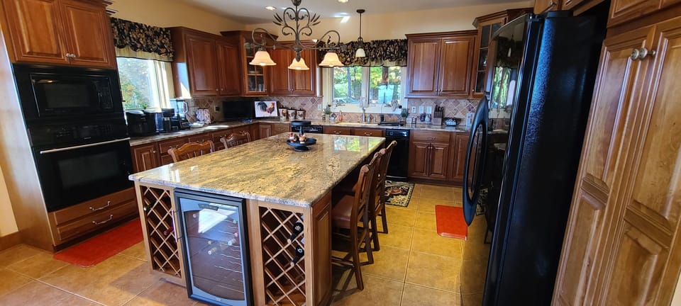 Trinity Lodge kitchen.