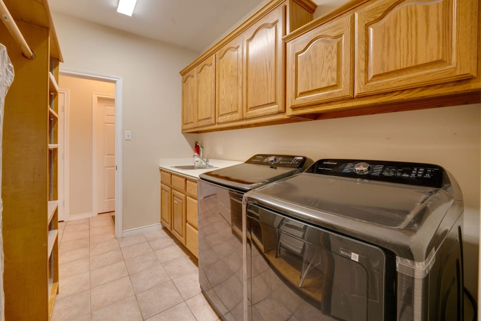 Washer & Dryer | 1st Floor | Detergent Provided