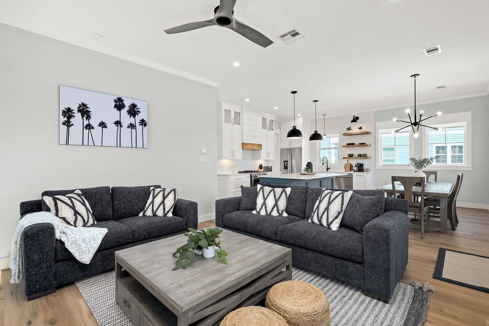 Living room with comfortable seating