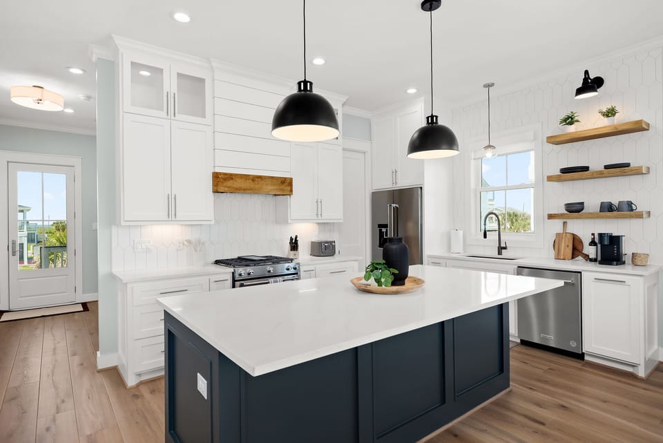 Fully equipped kitchen with everything you may need during your stay