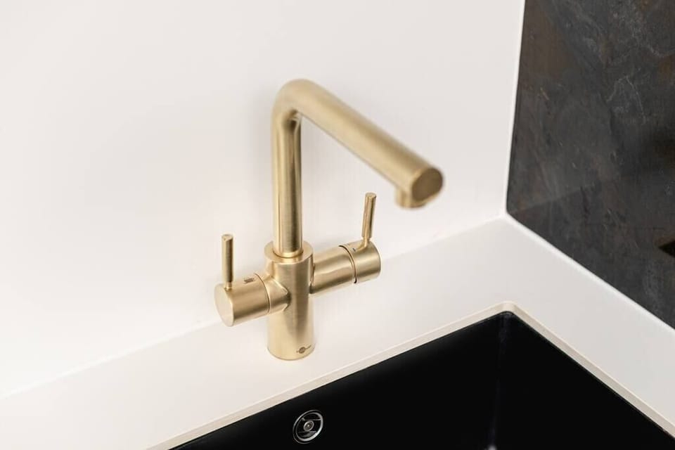 You will find stunning details throughout the apartment - Instant coffee ? Simply pull down left handle for instant boiling water 