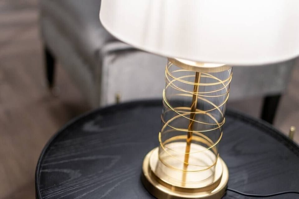 Stunning lamps with ambient lighting placed throughout the property to give you the most luxurious stay 
