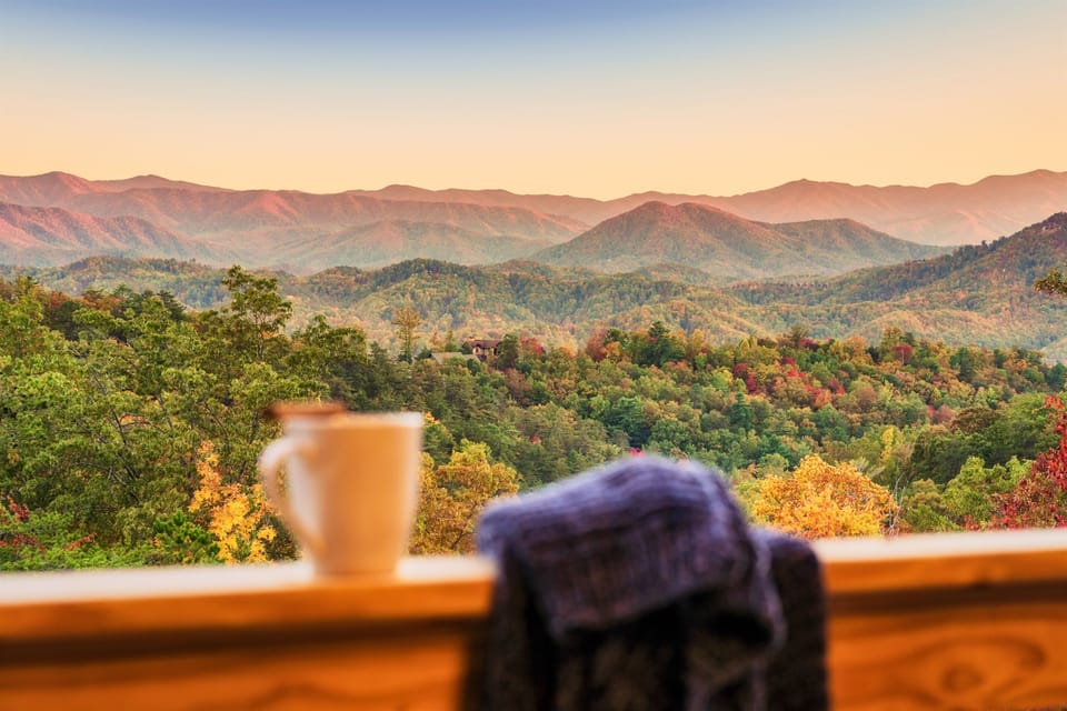 Grab a cup of coffee in the game room and wander outside to our upper level deck with panoramic mountain views