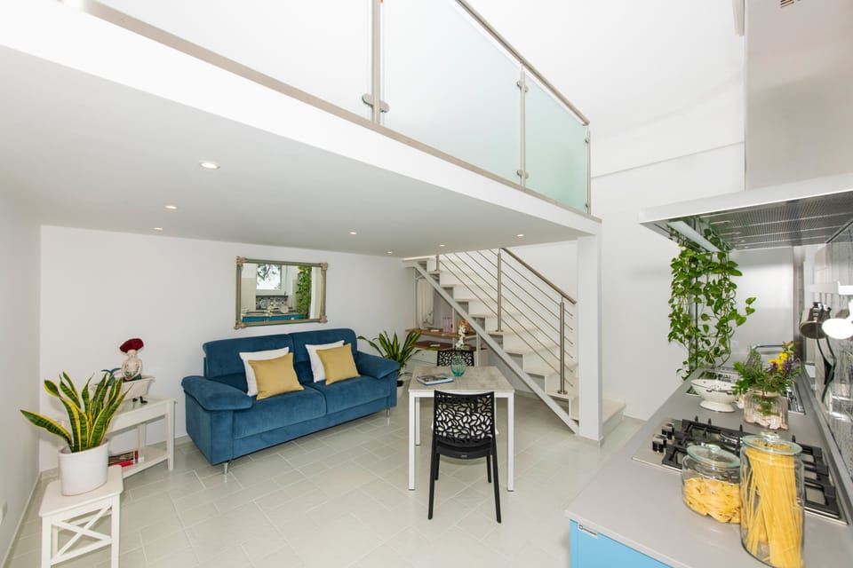 House, Private Pool, Sea View | Living area | 32-inch flat-screen TV with digital channels