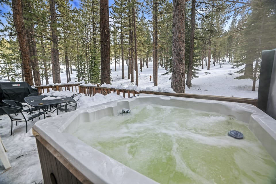 Tub, Hot Tub, Tree, Nature, Outdoors