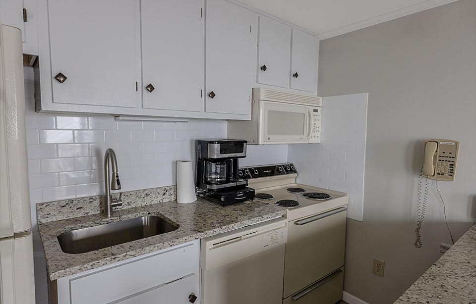 The fully equipped kitchen is a great place to make a snack, gourmet meal, or anything in between!