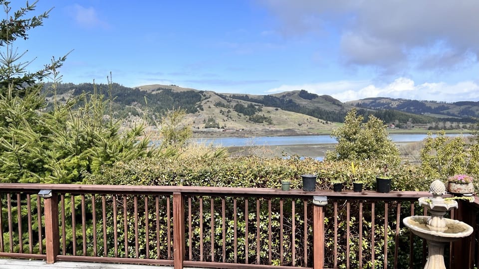 Patio and the Rogue River