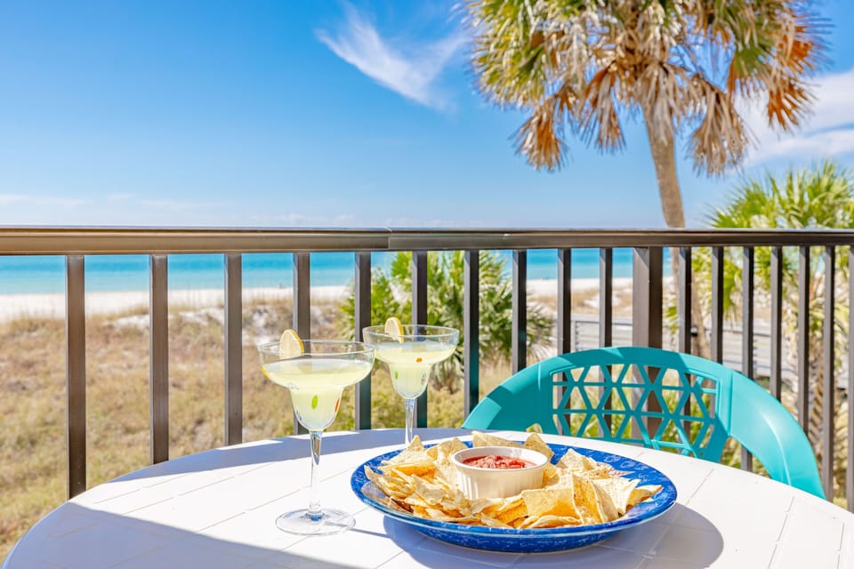 Enjoy breathtaking views of the Gulf of Mexico from your balcony.