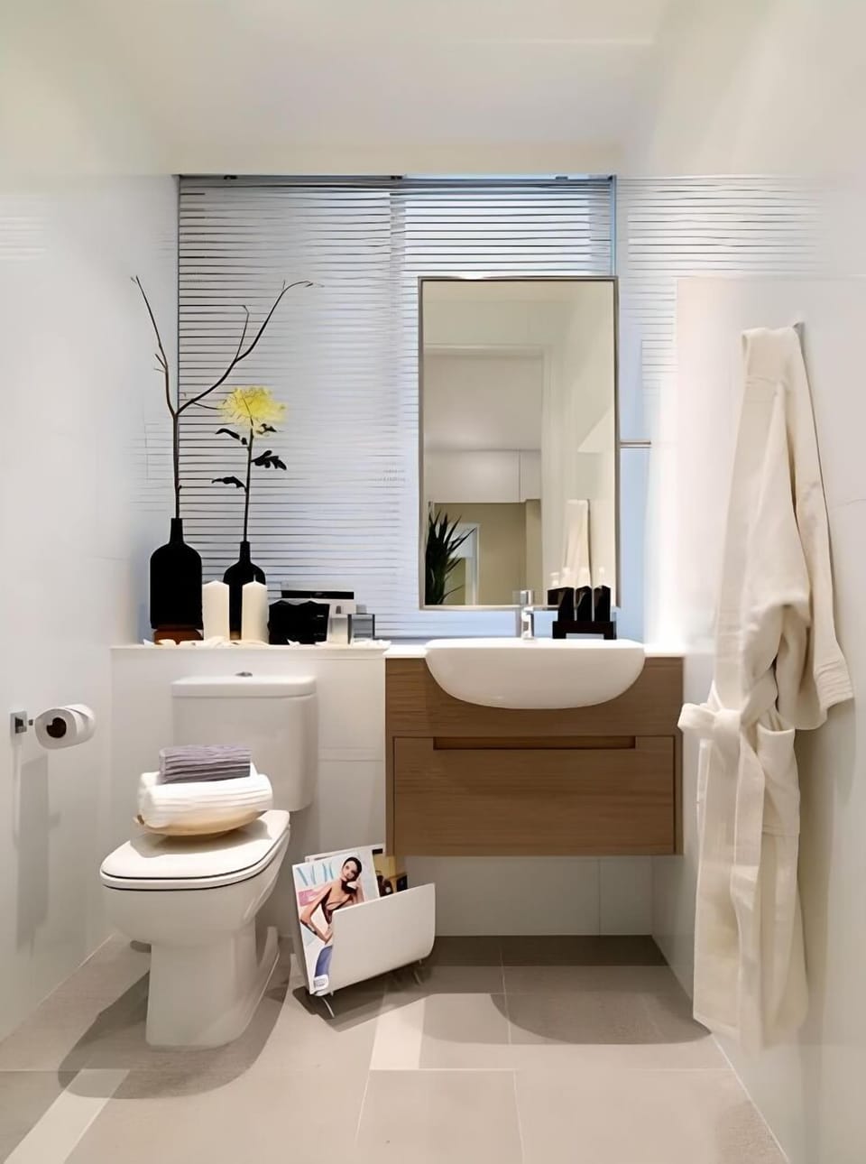 Shower, towels