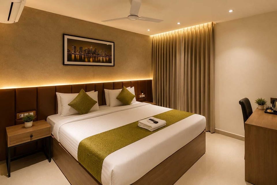 Room, Multiple Bedrooms, Garden View | 10 bedrooms, soundproofing