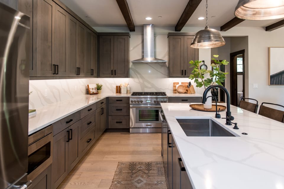 Our kitchen is equipped with beyond just the kitchen basics