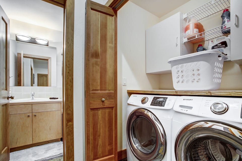 Guest Bath and Laundry