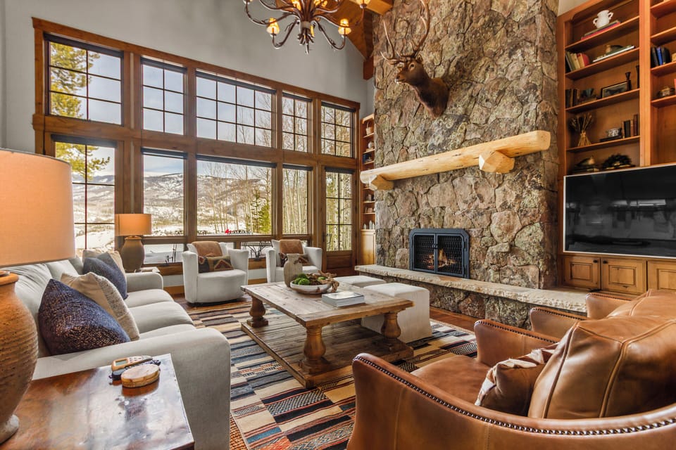 Large yet cozy living room