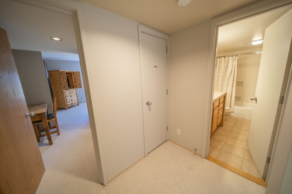 Downstairs hallway