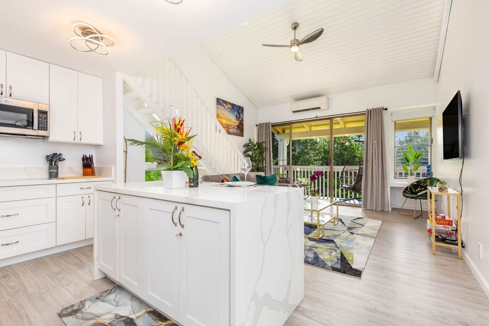 Kitchen and Island