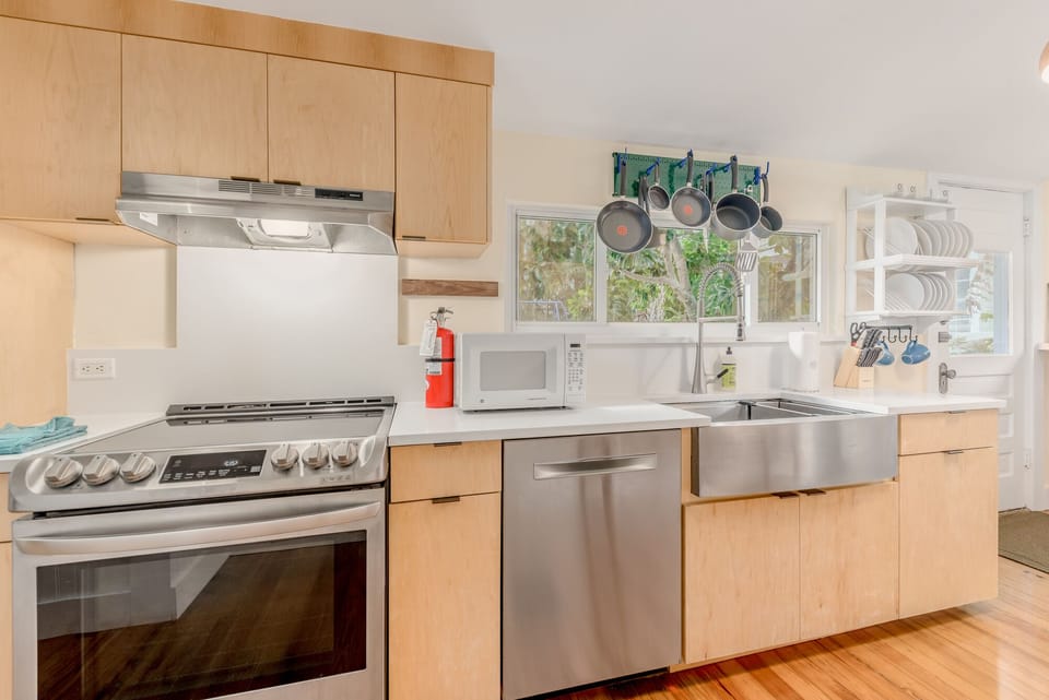 Blue House Kitchen Alternate Angle